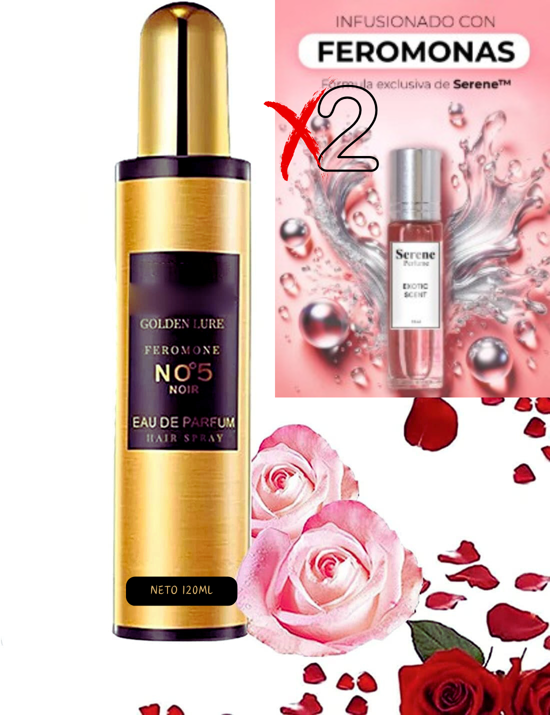 combo golden dorada+ 2 serene woman